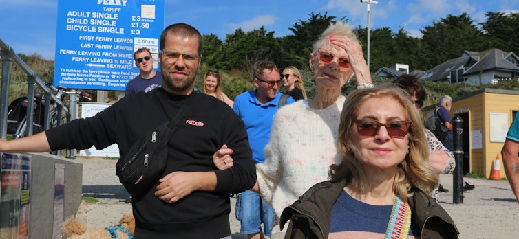 Waiting for the ferry