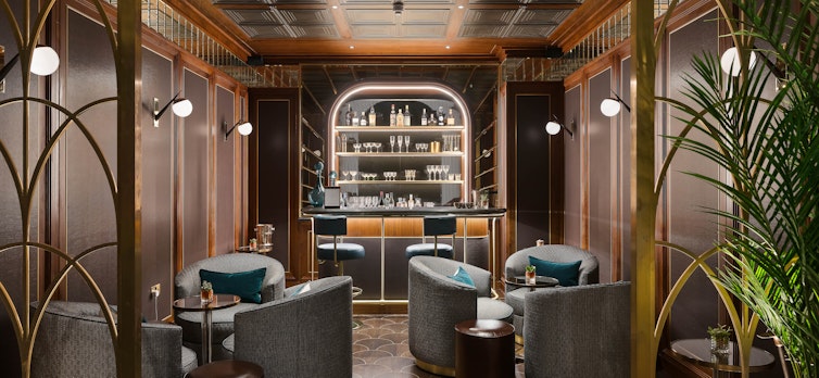 Speakeasy bar at Auriens Chelsea