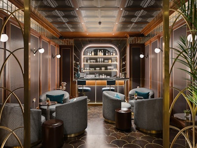 Speakeasy bar at Auriens Chelsea
