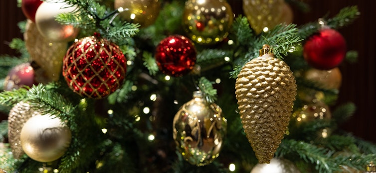 Christmas tree with decorations