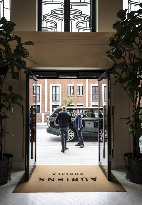 Chauffeur and Range Rover