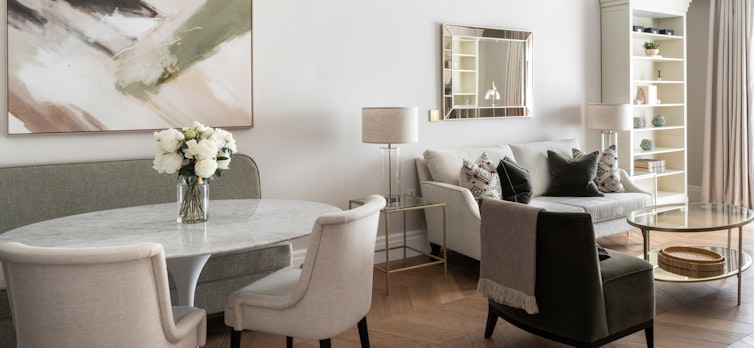 Dining/living area, show apartment 103