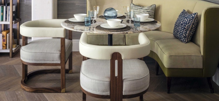 Dining area, show apartment 408