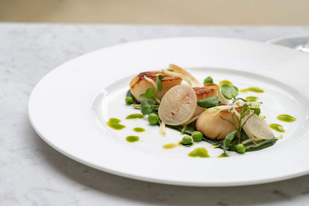 Scallop dish 