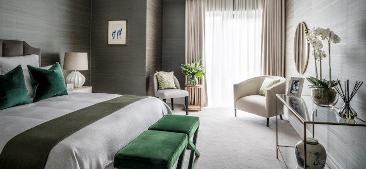 Show apartment bedroom