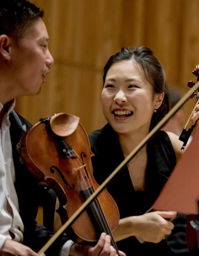 Strings recital at Auriens