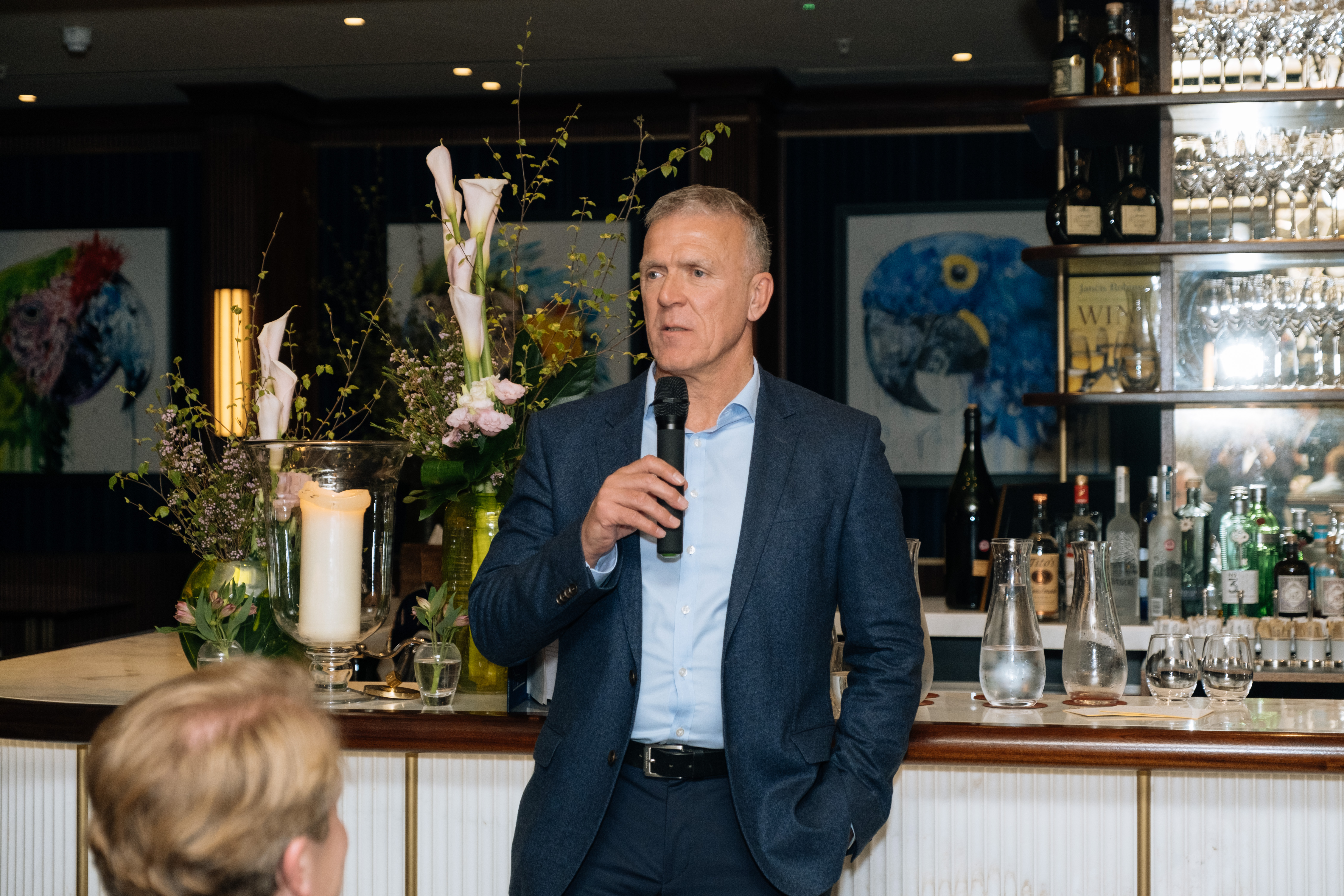 Alec Stewart at Auriens Chelsea