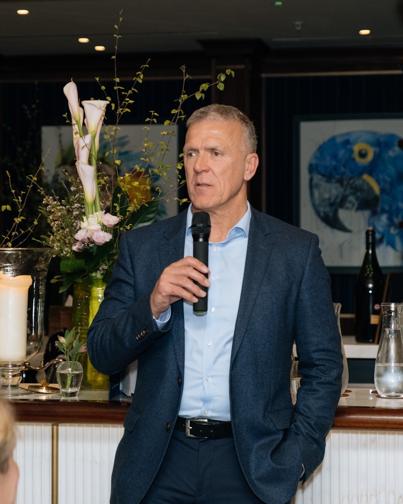 Alec Stewart at Auriens Chelsea