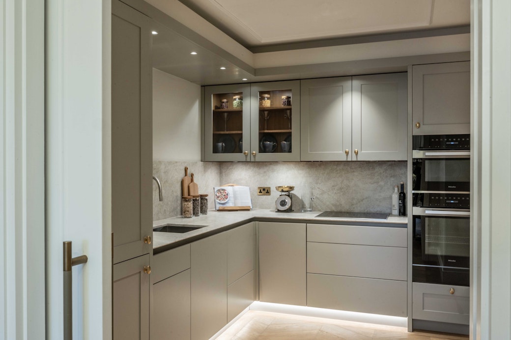 Show apartment kitchen