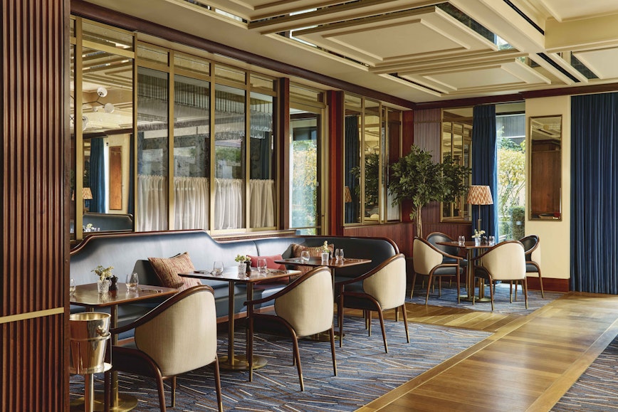 Tables in Culfords restaurant