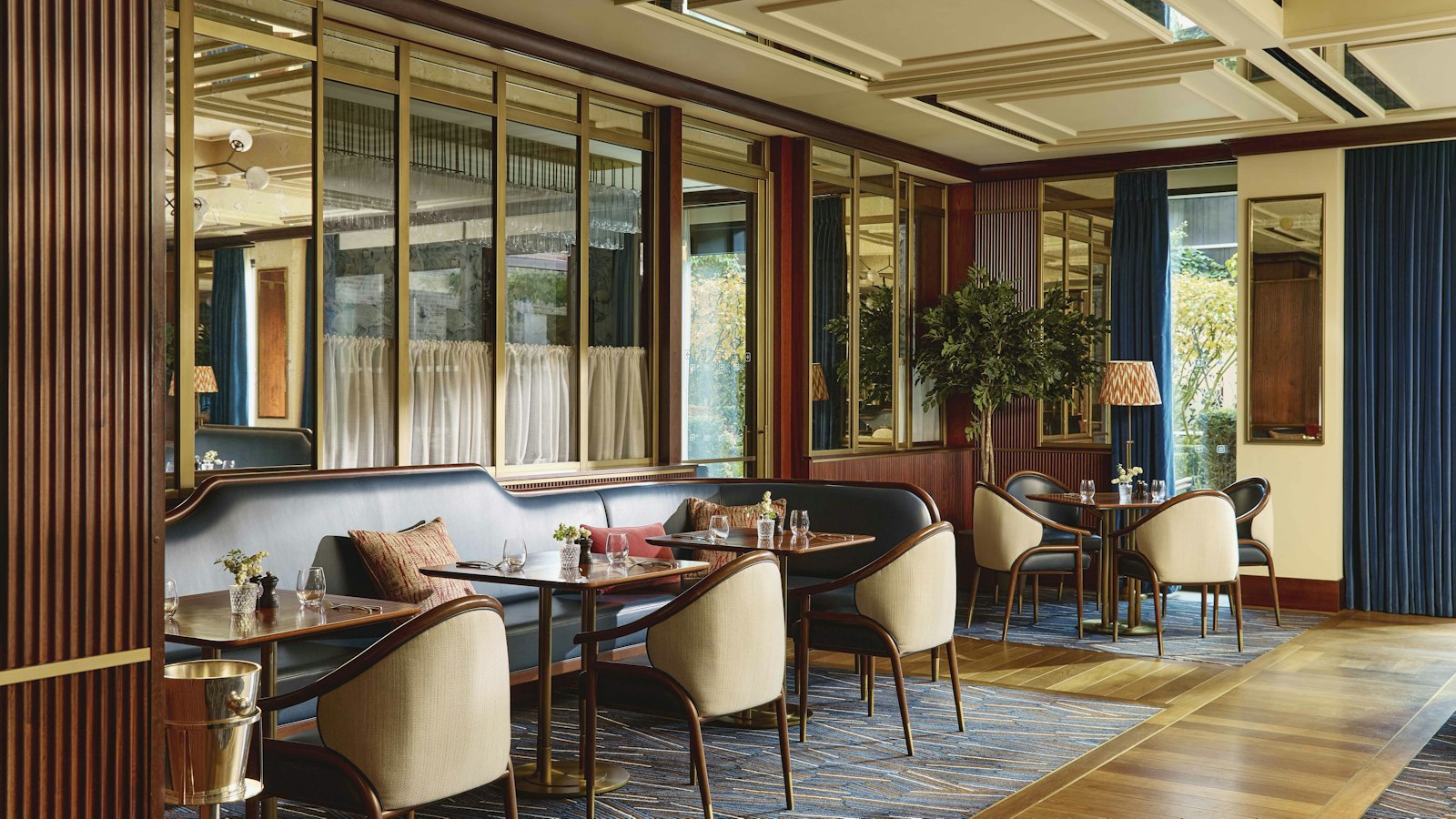 Tables in Culfords restaurant