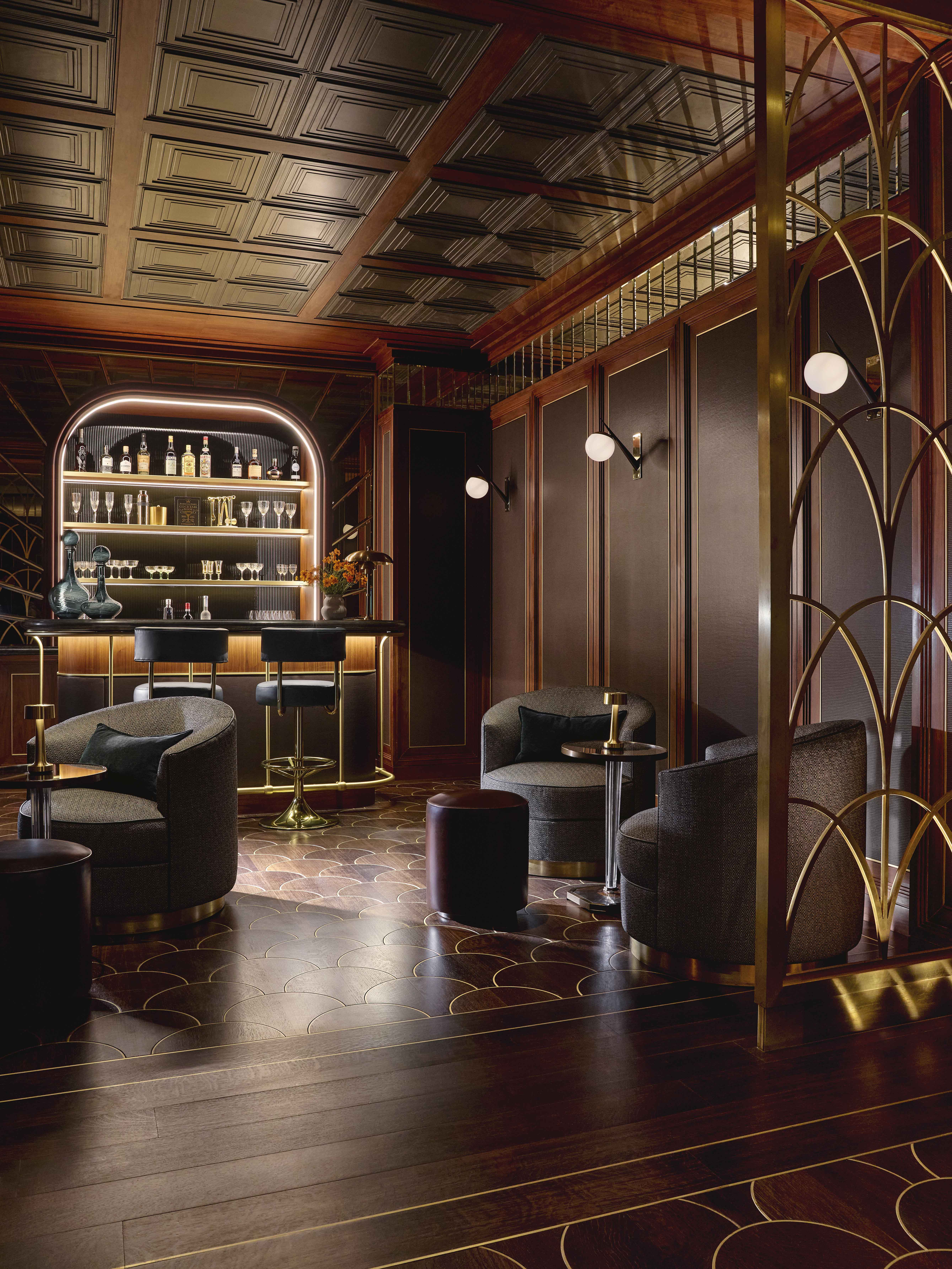 Speakeasy bar vignette