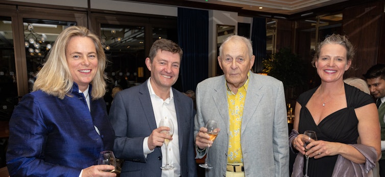 Guests at the Auriens Chelsea 2024 Christmas party