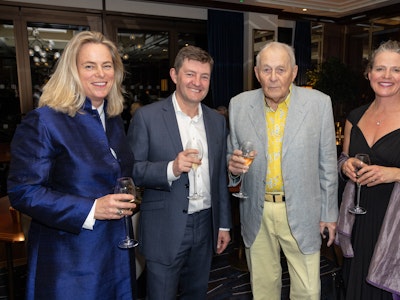Guests at the Auriens Chelsea 2024 Christmas party