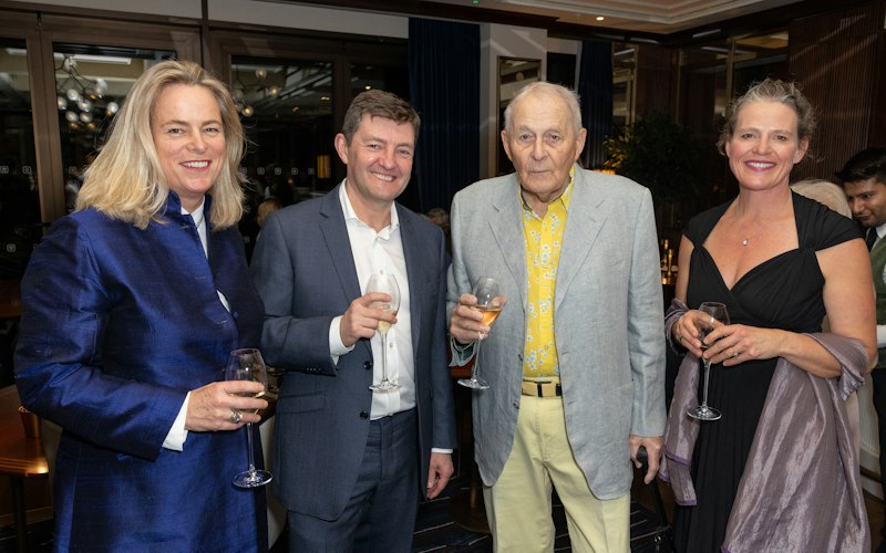 Guests at the Auriens Chelsea 2024 Christmas party