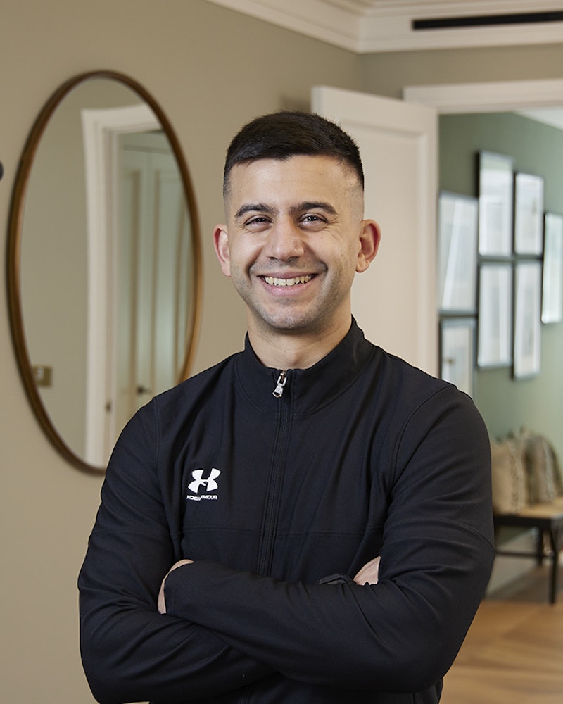 Alex Kharadi, Personal trainer