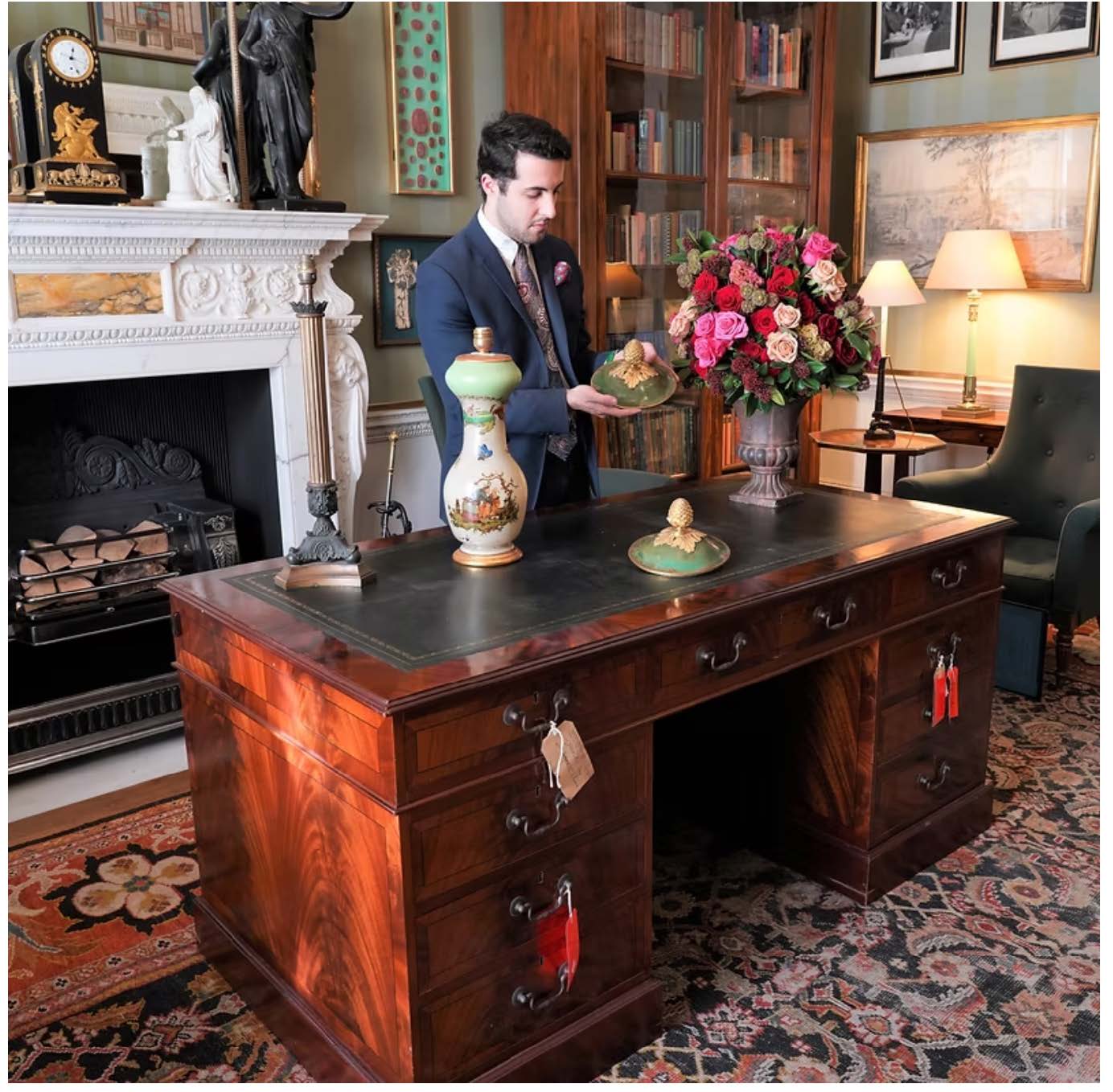 Harrison handling items at Spencer House  on behalf of The Rothschild Foundation