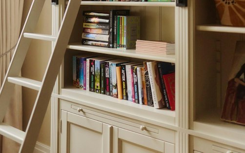 Bookcase at Auriens Chelsea
