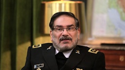 علی شمخانی دبیر شورای عالی امنیت ملی ایران. تهران، ایران. ۱۸ اسفند ۱۳۹۸. (عکس از اعتماد آنلاین)