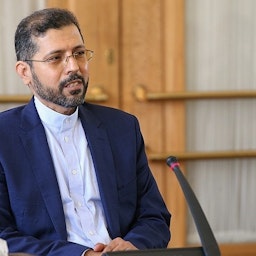 Iran's Foreign Ministry Spokesman Saeed Khatibzadeh. Tehran, Iran. Feb. 3, 2021. (Photo via Tasnim News Agency)