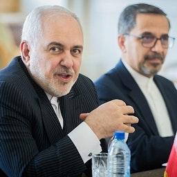 وزير الخارجية الإيراني محمد جواد ظريف، طهران، إيران، 30 مارس/آذار 2020. المصدر: عرفان كوجارى / وكالة تسنيم للأنباء