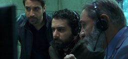 A scene from the first season of Gando, which debuted in 2019. Tehran, Iran. (Photo via Farau news site)