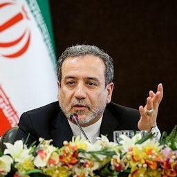 نائب وزير الخارجية الإيراني عباس عراقجي يتحدث في مؤتمر صحفي. طهران، ايران. 7 يوليو/تموز 2019 (تصوير حامد ملك بور عبر وكالة تسنيم الاخبارية)
