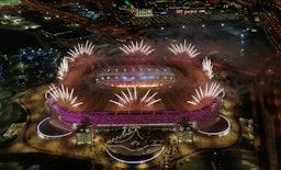 Qatar inaugurates its fourth FIFA World Cup 2022 venue in Doha on Dec. 18, 2020 (Photo via Getty Images)