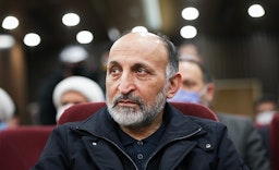 نائب قائد فيلق القدس السابق محمد حسين زاده حجازي في طهران، إيران. في 4 يناير/كانون الثاني 2021. (تصوير أمين آهوي عبر وكالة تسنيم للأنباء)