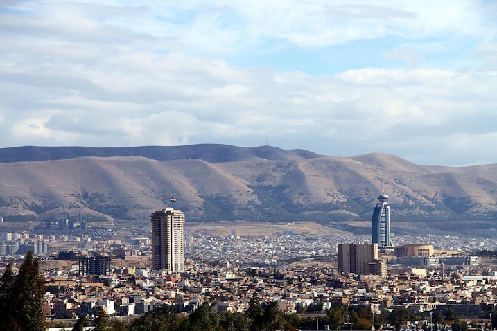 An overview of the Iraqi Kurdish town of Sulaimaniyah on Nov. 21, 2013. (Photo by Diyar Muhammed)