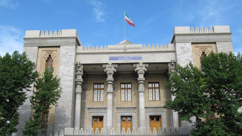 A view of Iran's foreign ministry in Tehran on May 1, 2010. (Photo via WikiCommons)