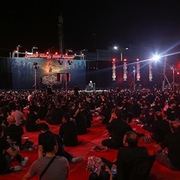مراسم عزاداری سومین امام شیعیان؛ تهران، ۱۹ مرداد ۱۴۰۰ (عکس از محمدحسن اصلانی/  خبرگزاری تسنیم) 