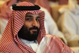 ولي العهد السعودي الأمير محمد بن سلمان آل سعود في الرياض. 23 أكتوبر/تشرين الأول 2018. (الصورة عبر غيتي إيماجز)