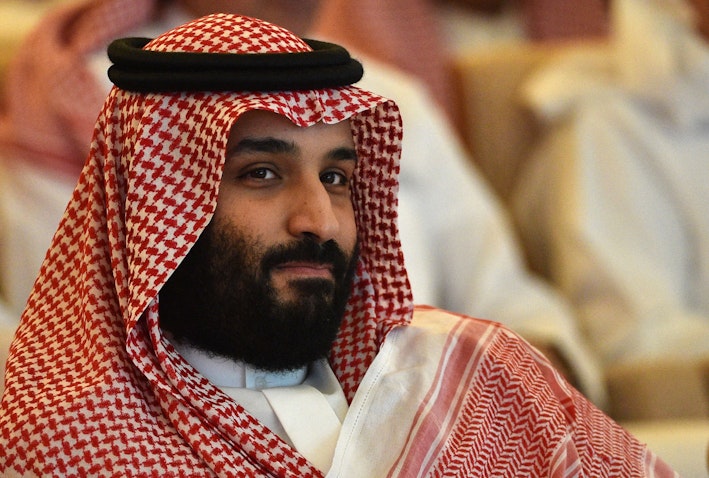 ولي العهد السعودي الأمير محمد بن سلمان آل سعود في الرياض. 23 أكتوبر/تشرين الأول 2018. (الصورة عبر غيتي إيماجز)