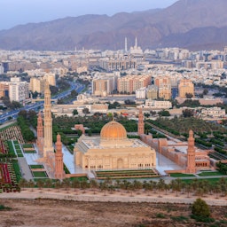 نمایی هوایی از مسقط، پایتخت عمان؛ ۲۰ فروردین ۱۴۰۰/ ۹ آوریل ۲۰۲۱. (عکس از گتی ایمیجز)