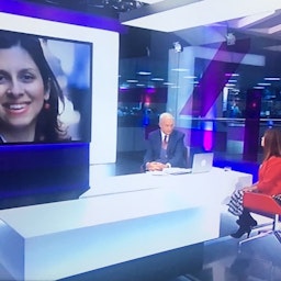 Labour MP Tulip Siddiq talking to Channel 4 News about Nazanin Zaghari-Ratcliffe in London, United Kingdom on Nov. 13, 2017. (Source: Twitter/FreeNazanin)