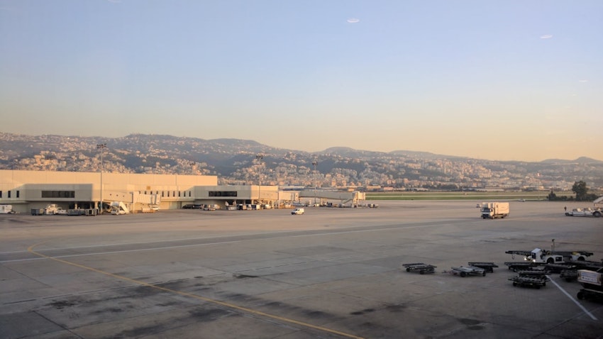 A view of Beirut's southern suburbs on Nov. 17, 2017. (Photo via Amwaj.media)