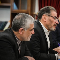 The recently appointed Iranian Ambassador to the UN and then Deputy SNSC Secretary Saeid Iravani attends a meeting in Tehran, Iran on Dec. 17, 2019. (Photo by Maryam Kamyab via Mehr News Agency)