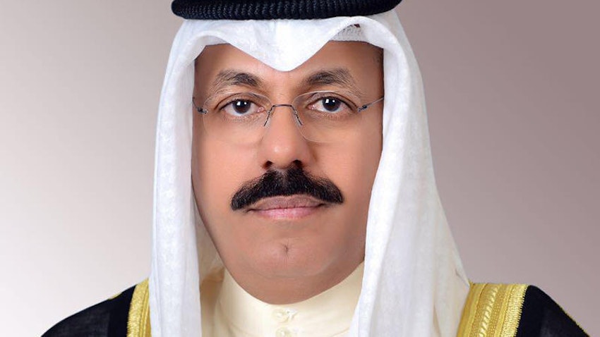 رئيس وزراء الكويت الجديد الشيخ أحمد نواف الأحمد الصباح في صورة غير محددة التاريخ. (الصورة عبر وكالة الأنباء الكويتية كونا)