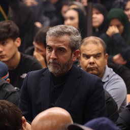 كبير المفاوضين النوويين الإيرانيين علي باقري كني يحضر مراسم الحداد في شهر محرم الهجري في فيينا، النمسا في 6 أغسطس/آب 2022. (الصورة من وزارة الخارجية الإيرانية)