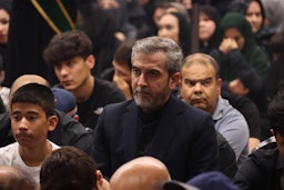 Iranian top nuclear negotiator Ali Baqeri-Kani attends the mourning ceremonies of the Islamic month of Muharram in Vienna, Austria on Aug. 6, 2022. (Photo via Iranian Foreign Ministry)