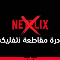 "The boycott Netflix initiative," header photo from the @stop_netflix Twitter account, date and location unspecified. (Source: stop_netflix/Twitter)