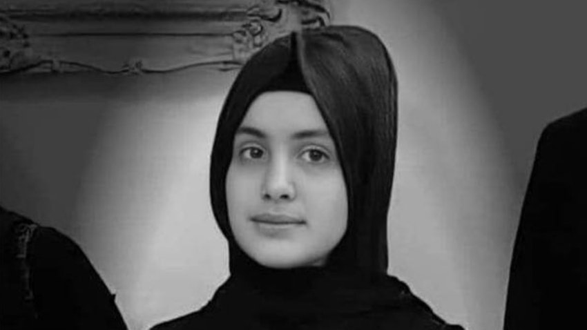 Picture of slain Iraqi teenager Zeinab Essam circulated on Sept. 19, 2022. (Photo via social media)