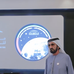 شیخ محمد بن راشد آل مکتوم، معاون رئیس امارات؛ دبی، ۲۰ آذر ۱۴۰۱/ ۱۱ دسامبر ۲۰۲۲. (عکس دست اول از وام)