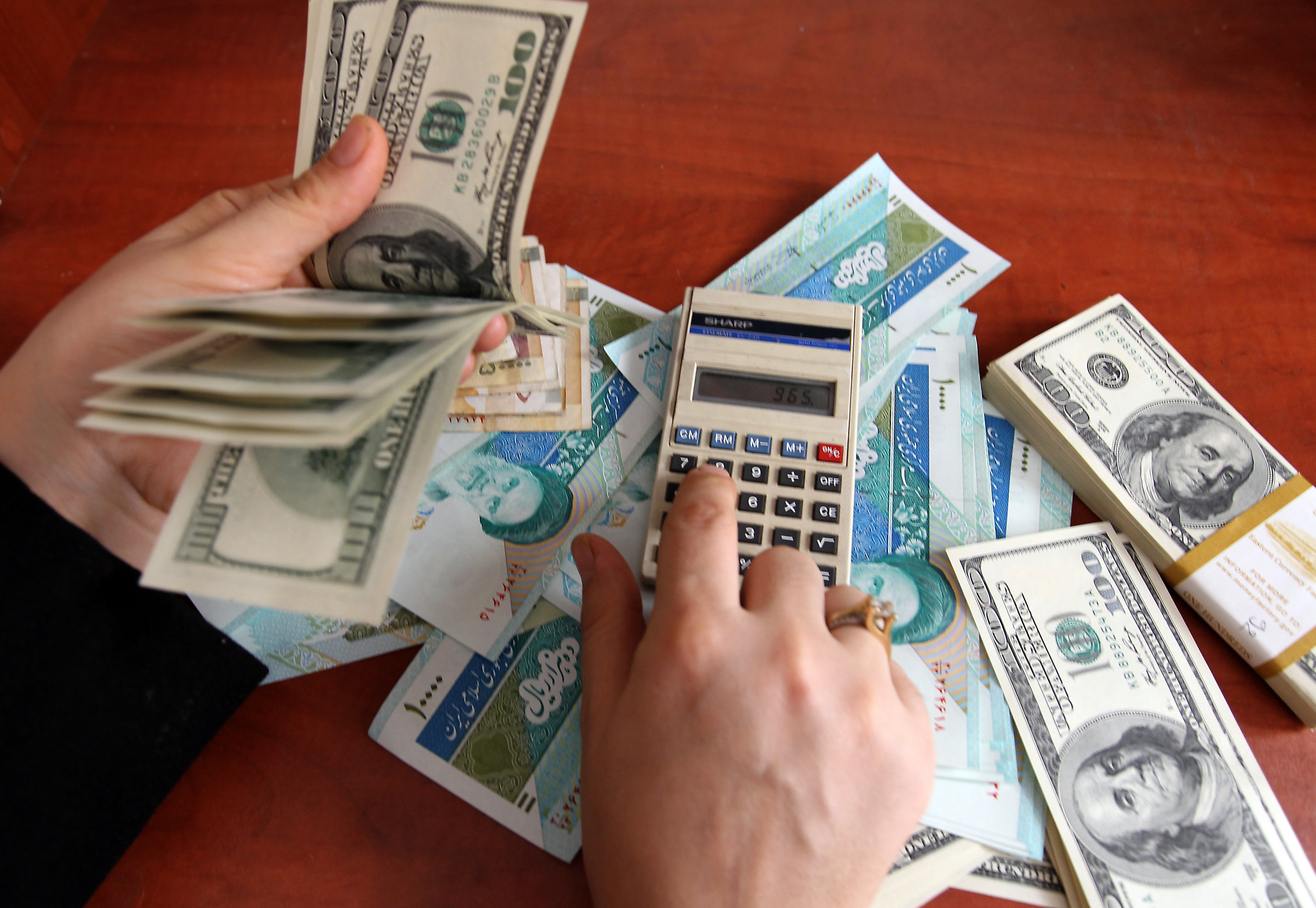 Iranian currency clearance to usd