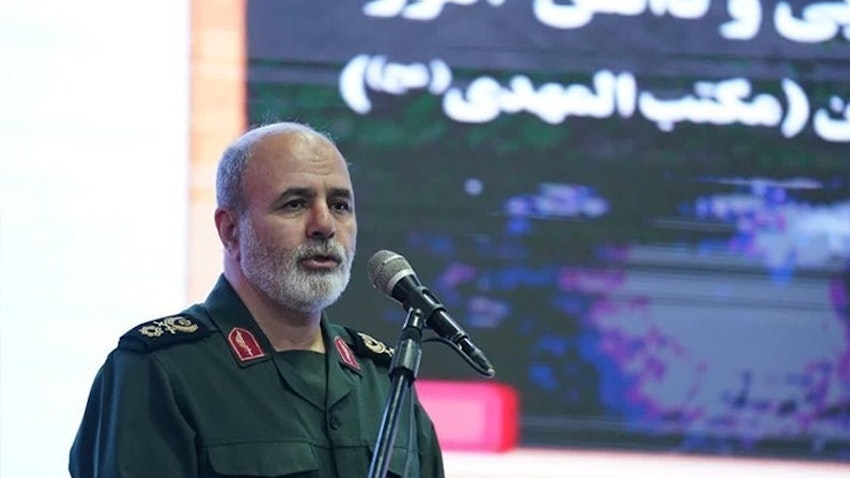 قائد القوات البحرية علي أكبر أحمديان في طهران، إيران. التاريخ غير معروف. (الصورة عبر وكالة تسنيم للأنباء)