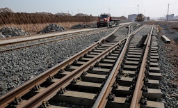 A railway project under construction in Kermanshah, Iran on Feb. 20, 2018. (Photo by Reza Rahimi via Young Journalists Club)