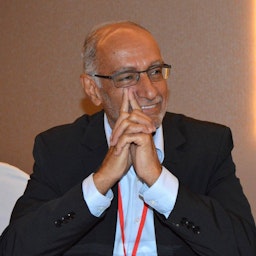Emirati Professor of Political Science Abdulkhaleq Abdulla pictured at the launch of the first Arab Social Science Report in Algeria on June 17, 2016. (Source: theacss/Facebook)