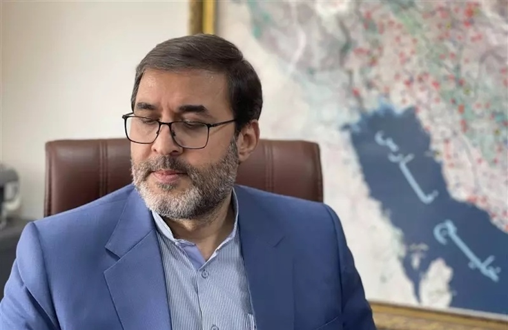نائب وزير الداخلية للشؤون السياسية المعزول محمد رضا غلام رضا. التاريخ والمكان الدقيقان غير معروفين. (الصورة عبر جماران)
