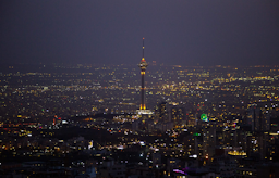 A view of Milad Tower in Tehran, Iran on Sept. 9, 2023. (Photo via Getty Images)